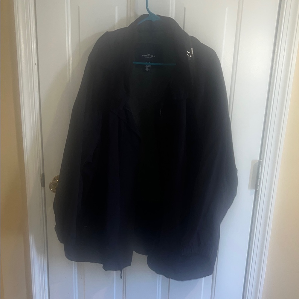 Lands’ End Weatherproof Women’s Outfitter Navy Blue Jacket